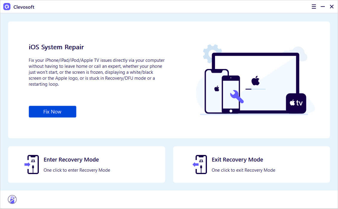 Clevosoft iOS System Recovery